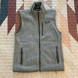 Grey Men’s Patagonia Better Sweater Vest Size Medium
